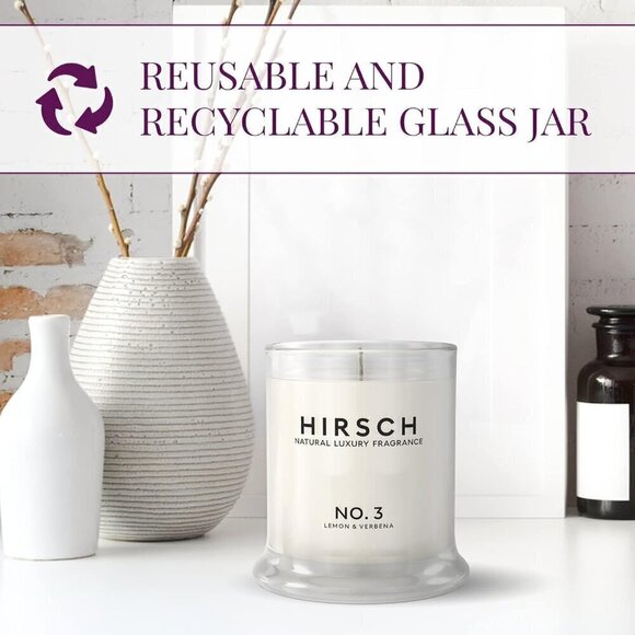 Hirsch Natural Luxury Fragrance Candle | Made with All Natural Fragrance… - Picture 4 of 6
